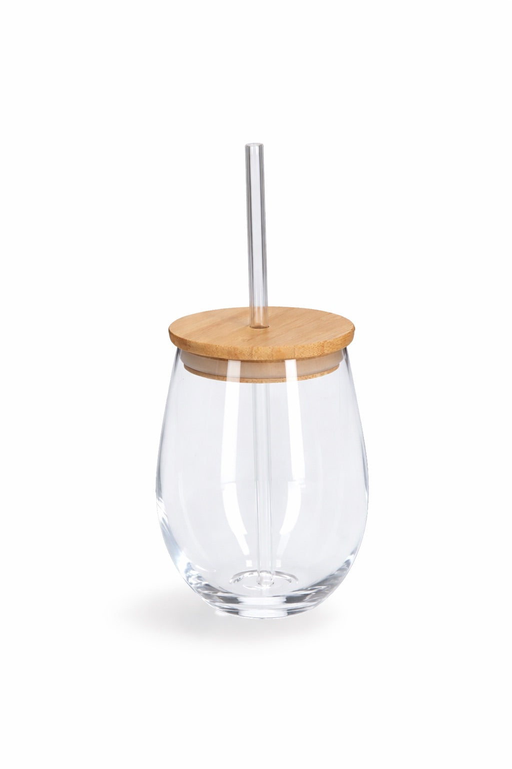Verre Ballon avec Paille